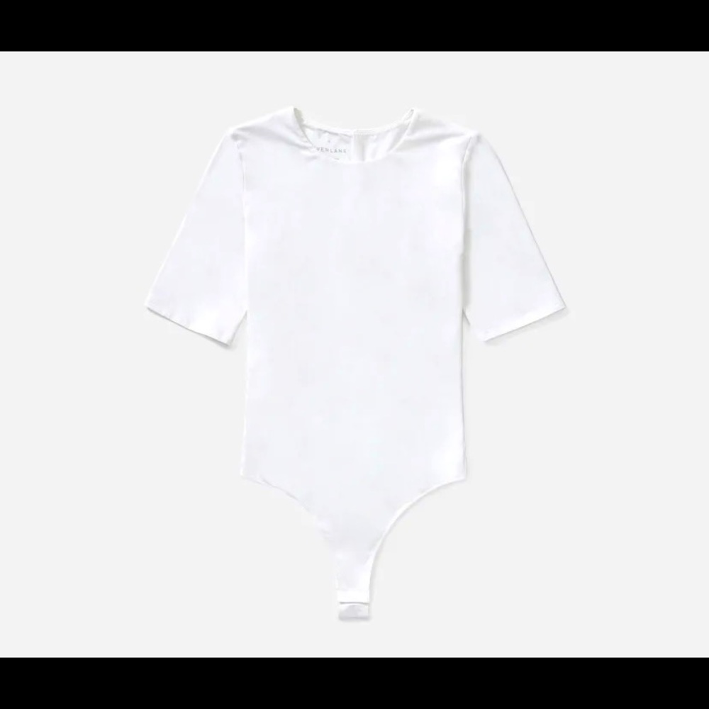 Everlane Short-Sleeve Crew Neck Bodysuit